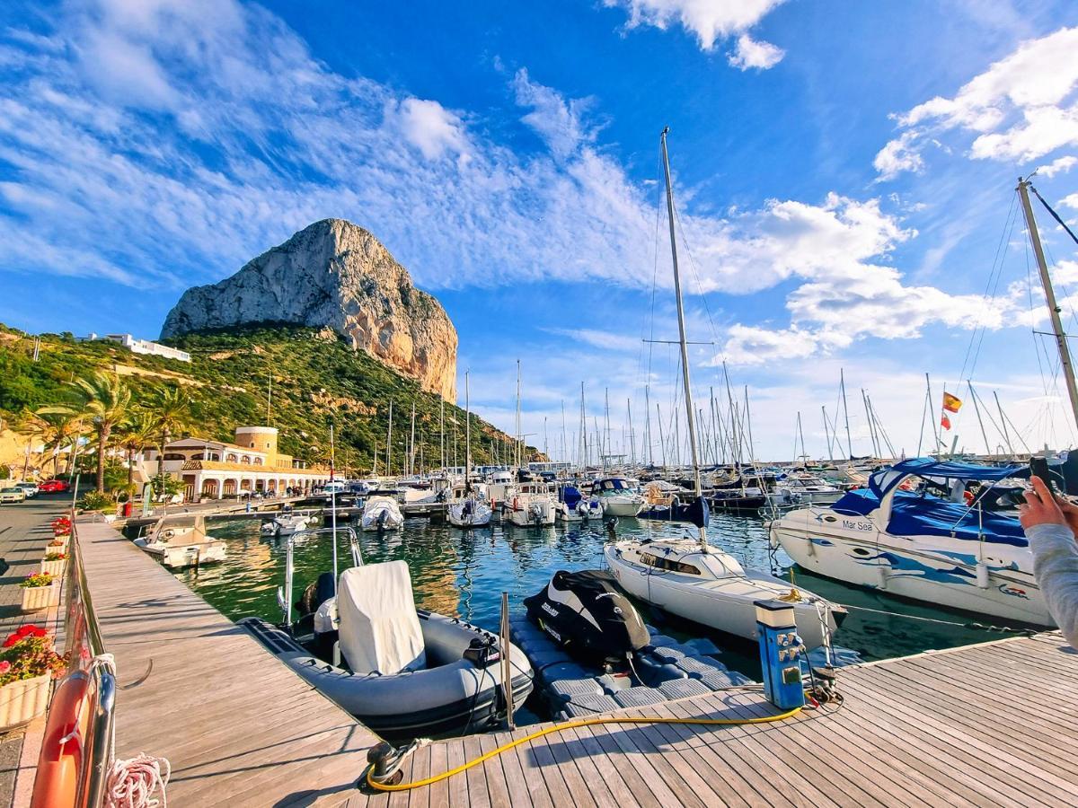 The View: Sea, Mountain, Terrace, Swimming Pool Apartment Calpe Bagian luar foto